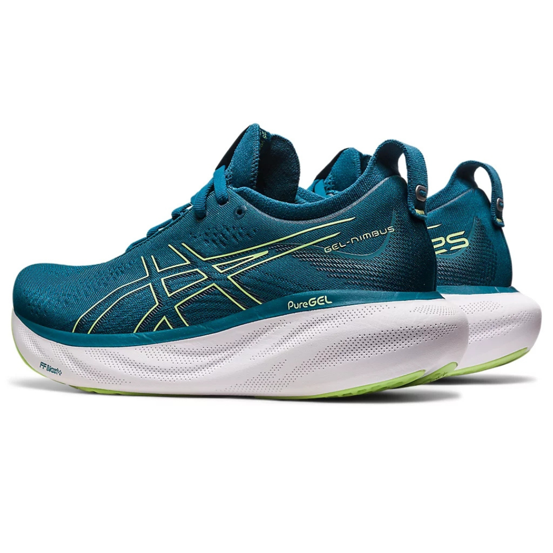 Tênis Asics Gel - Nimbus™ 25 Azul com Verde
