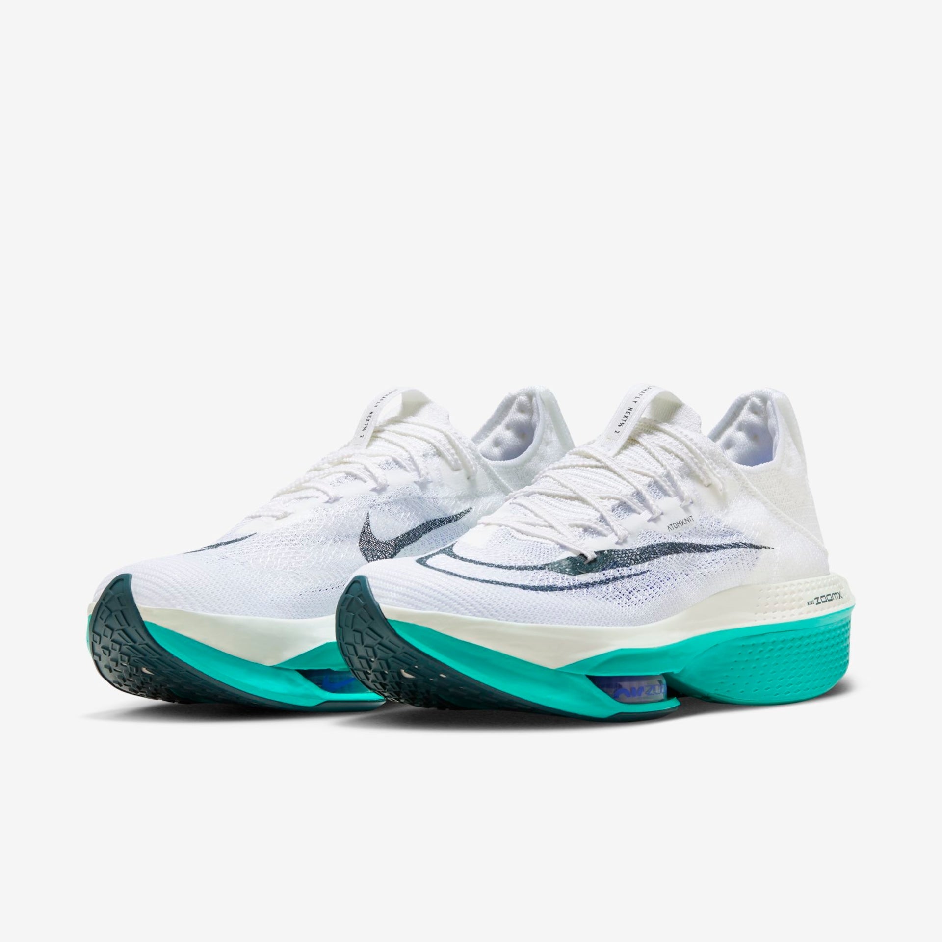 Tênis Nike Air Zoom Alphafly Next% 2 Road Racing Jade Ultramarine
