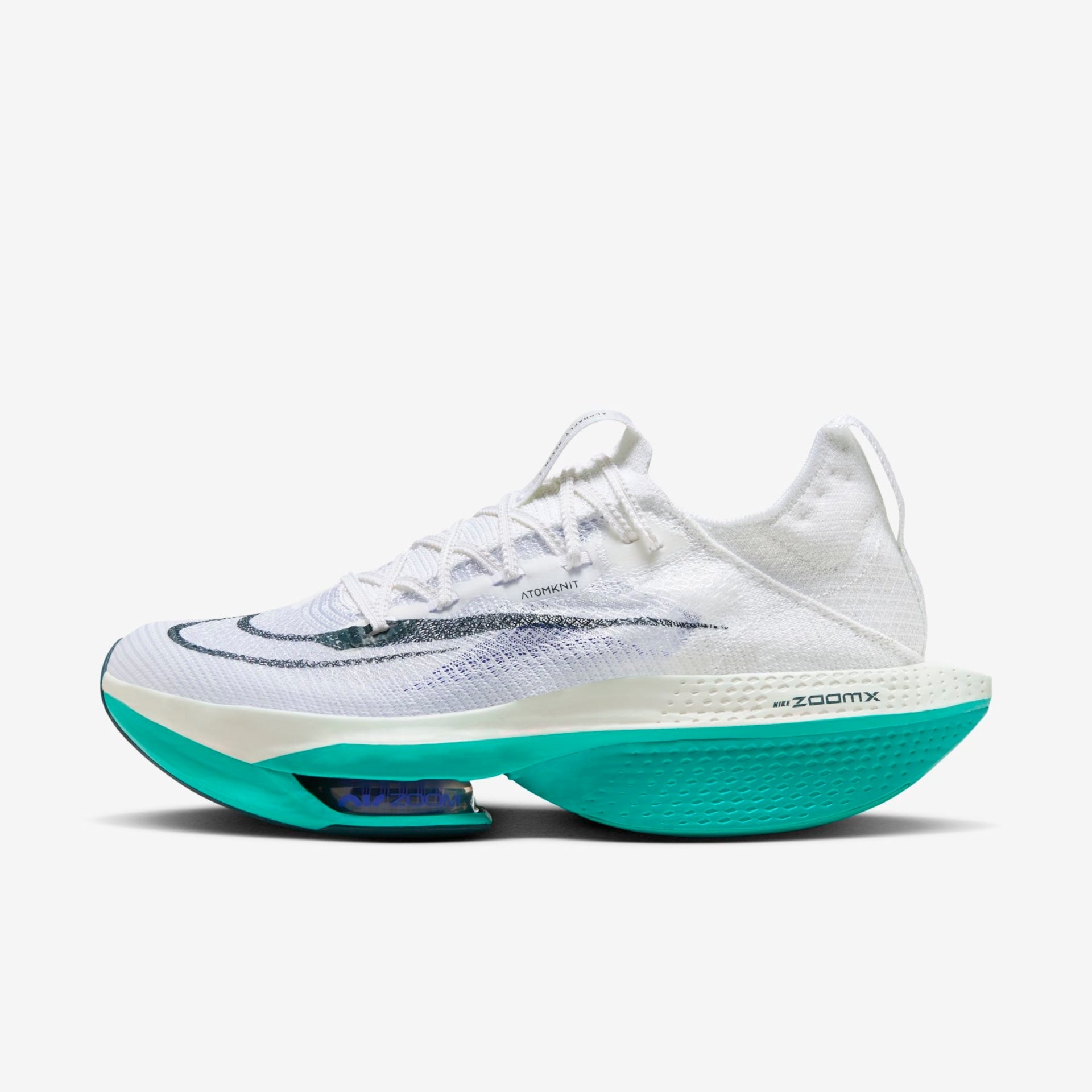 Tênis Nike Air Zoom Alphafly Next% 2 Road Racing Jade Ultramarine