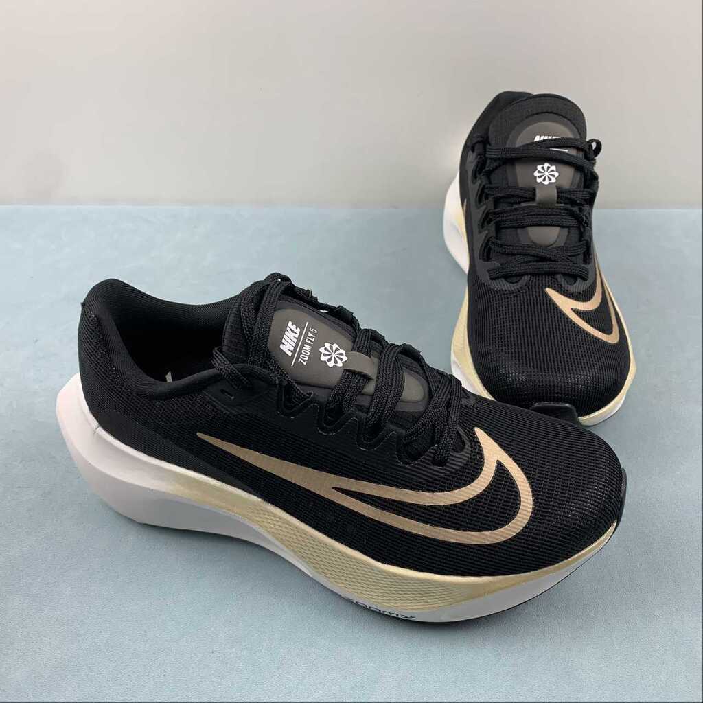 Tênis Nike Zoom Fly 5 Preto Ouro