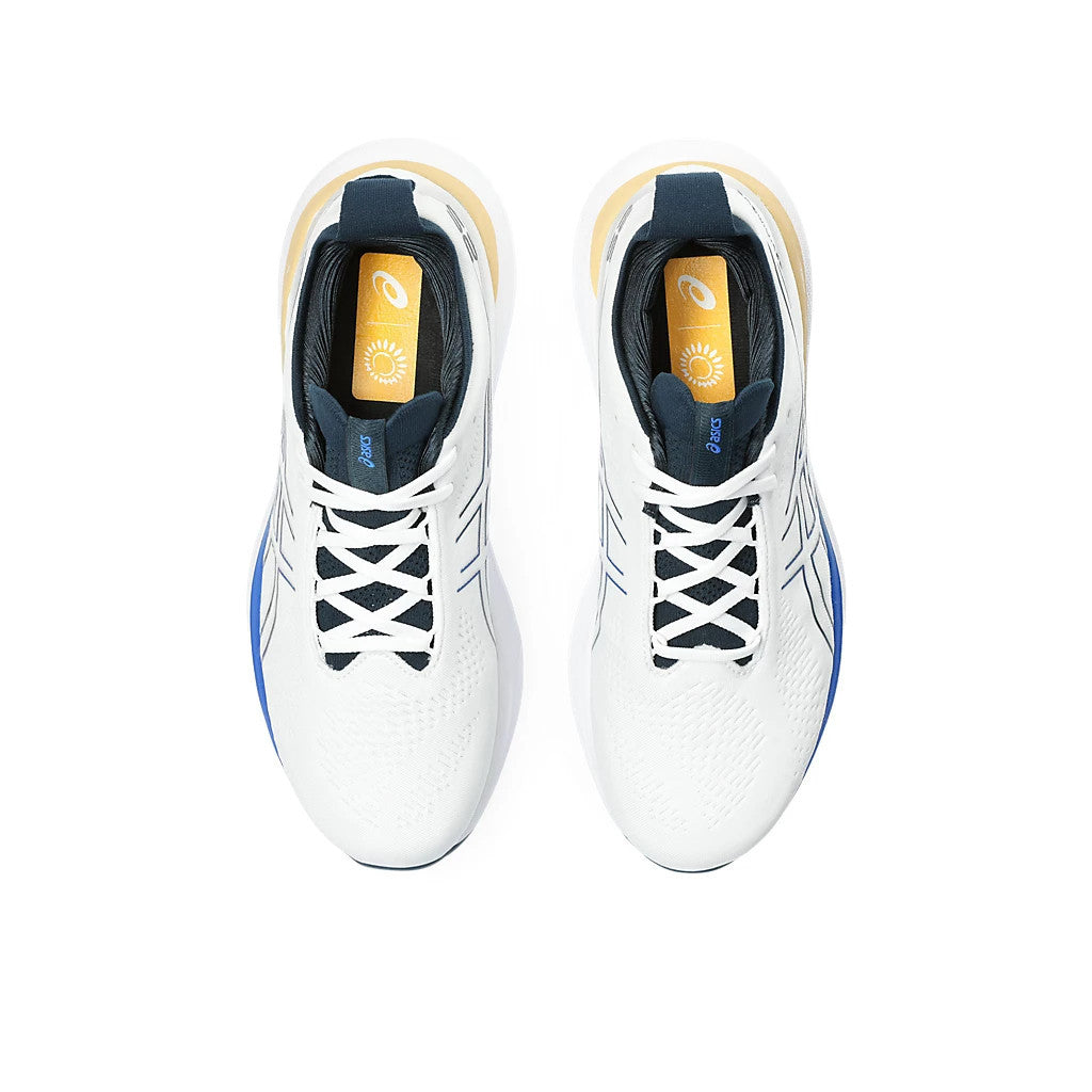Tênis Asics Gel - Nimbus™ 25 Branco Azul Ilus