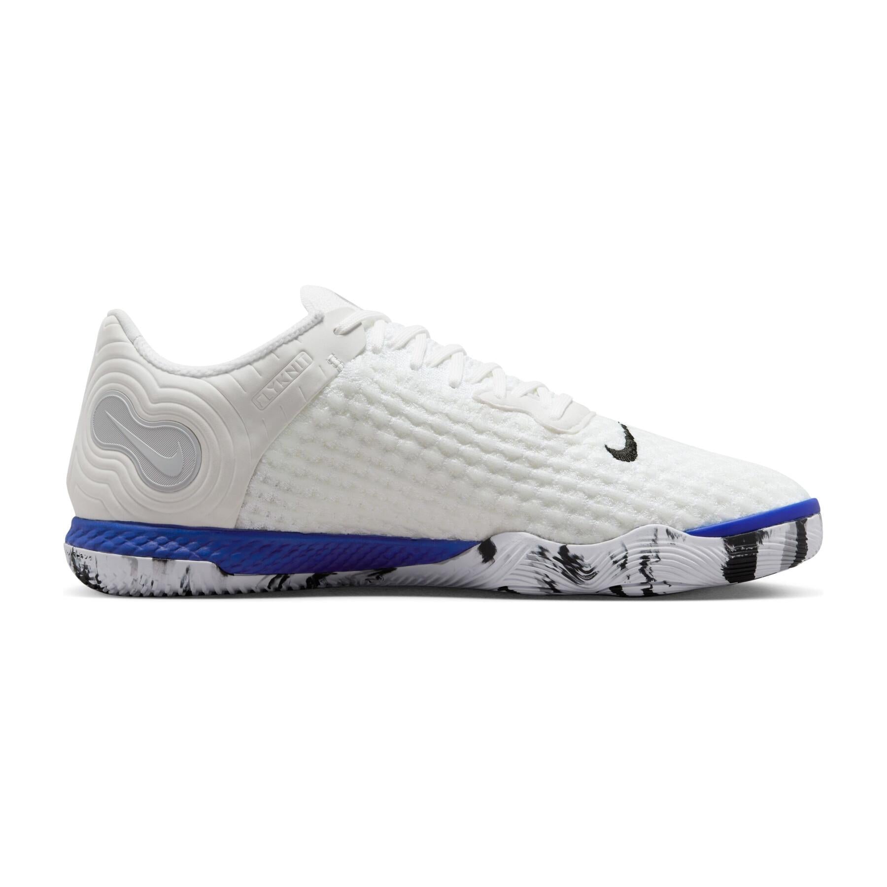 Chuteira Nike ReactGato Futsal - White/Racer Blue/Volt