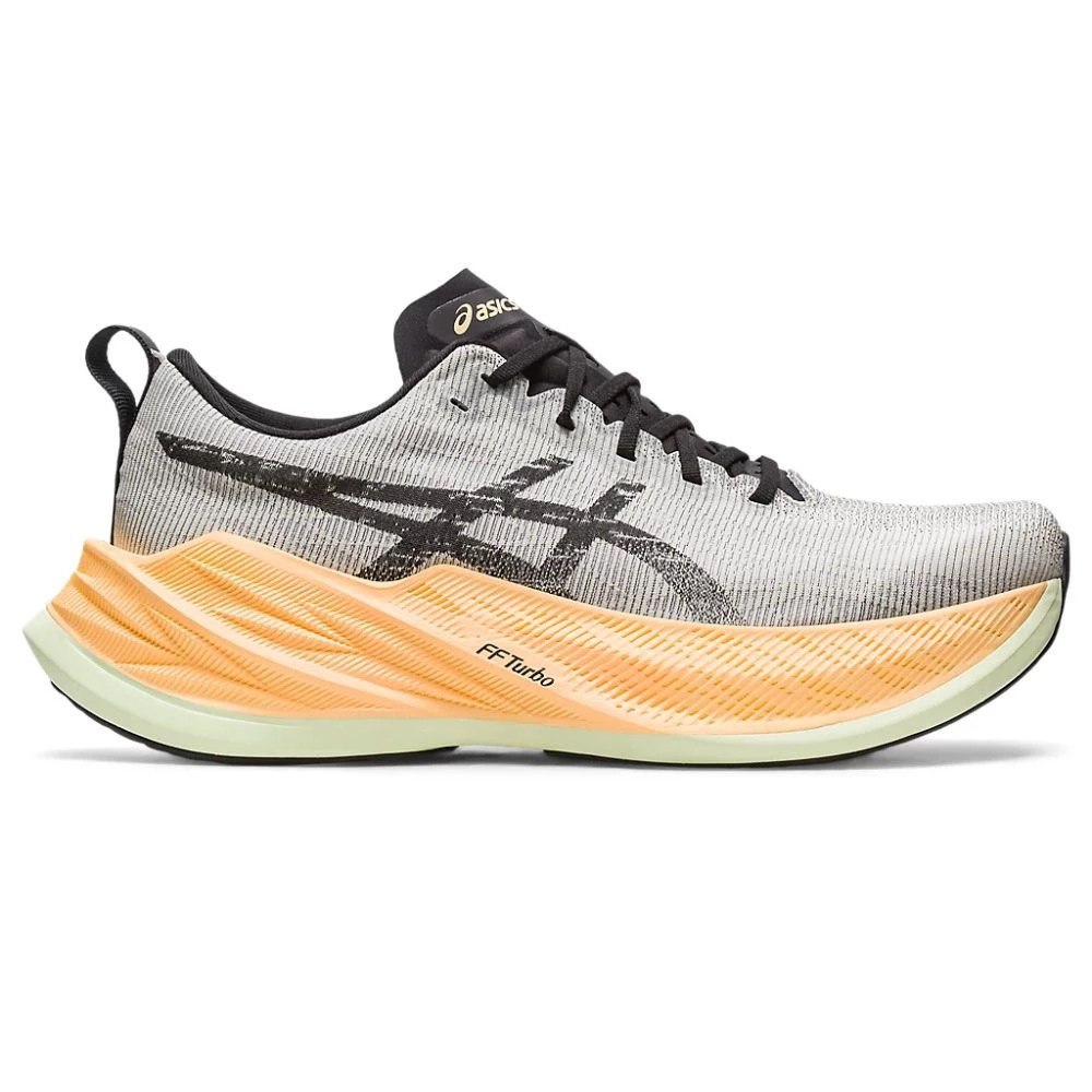 Tênis Asics SuperBlast Cinza Laranja