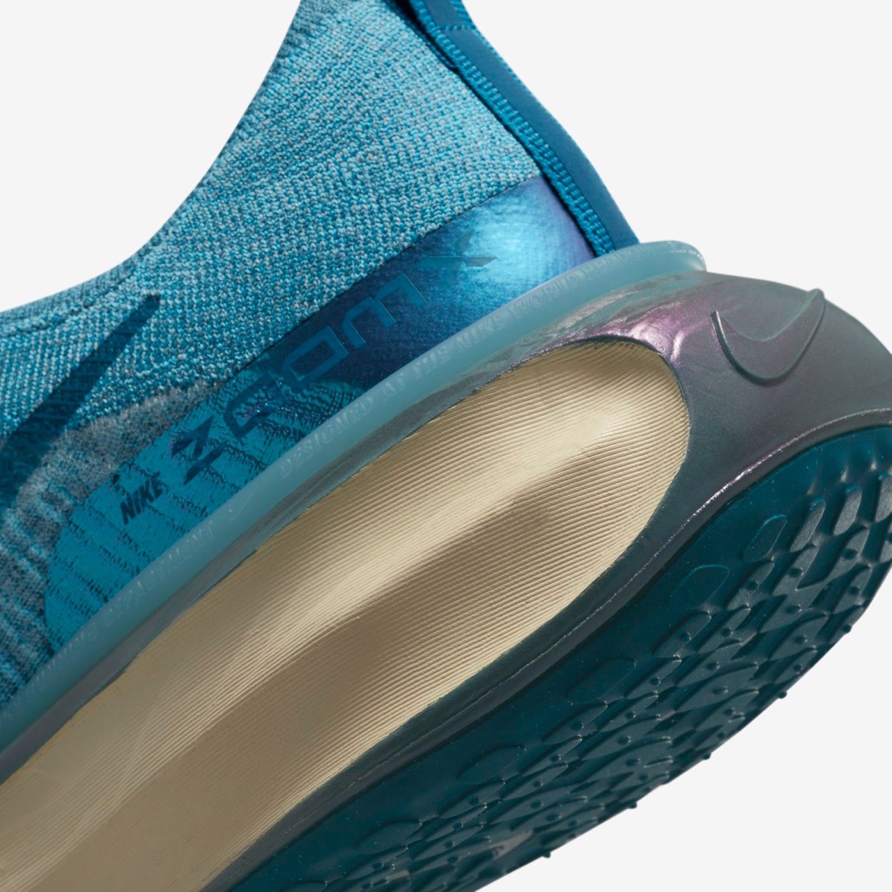 Tênis Nike Zoom X Invincible Run 3 Noise Aqua Green Abyss