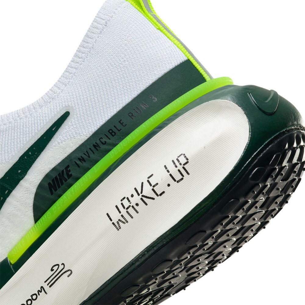 Tênis Nike Invincible Run 3 White Pro Green Volt Black