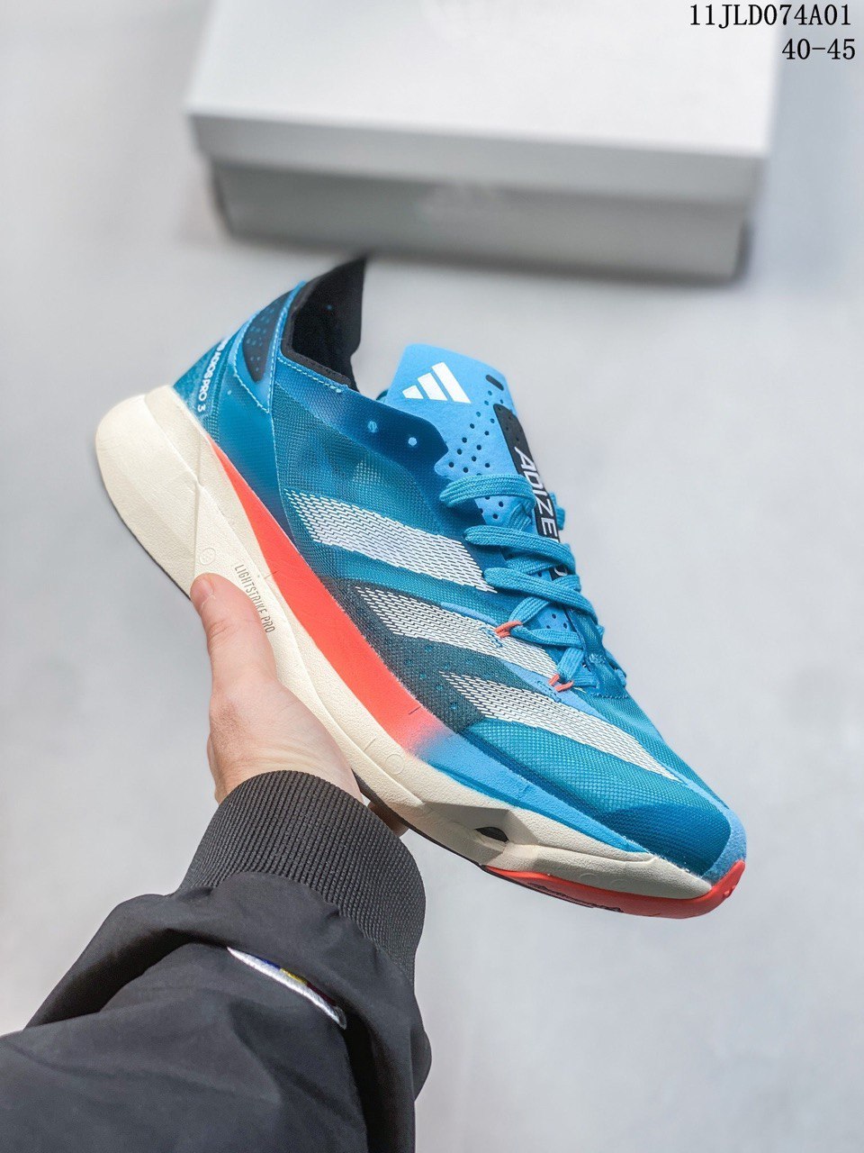 Tênis Adidas Adizero Adios Pro 3 - Azul Collor edição limitada