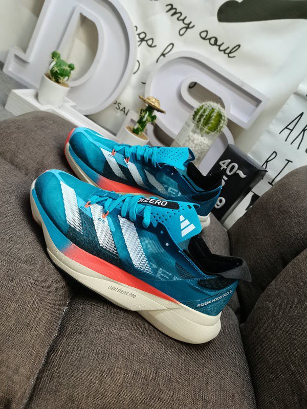 Tênis Adidas Adizero Adios Pro 3 - Azul Collor edição limitada