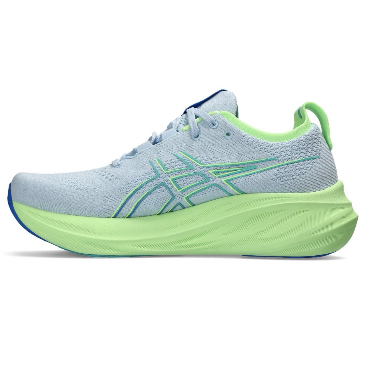 Tênis Asics Gel - Nimbus 26 - Azul com Verde