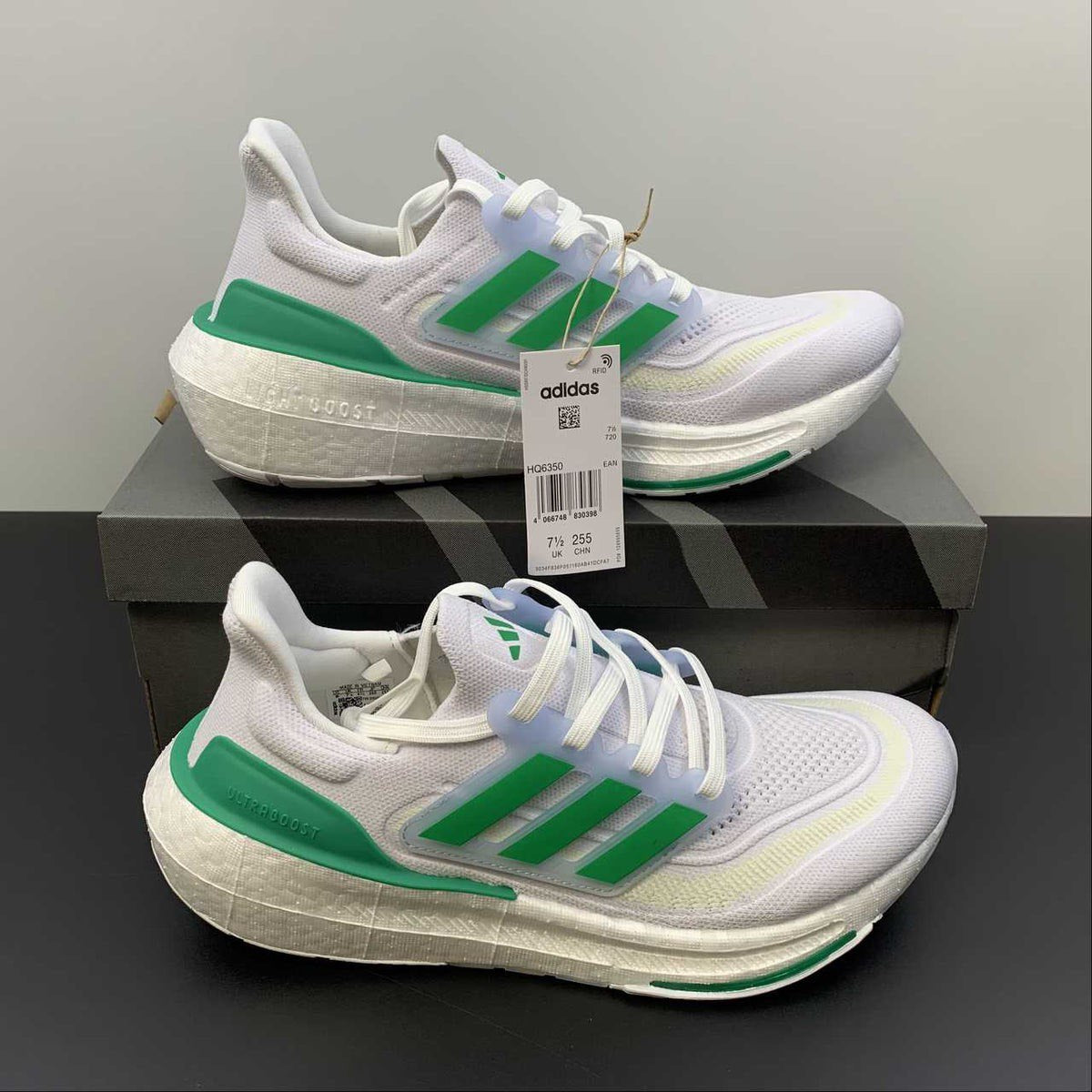 Tênis Adidas Ultraboost Light 23 Branco com Verde