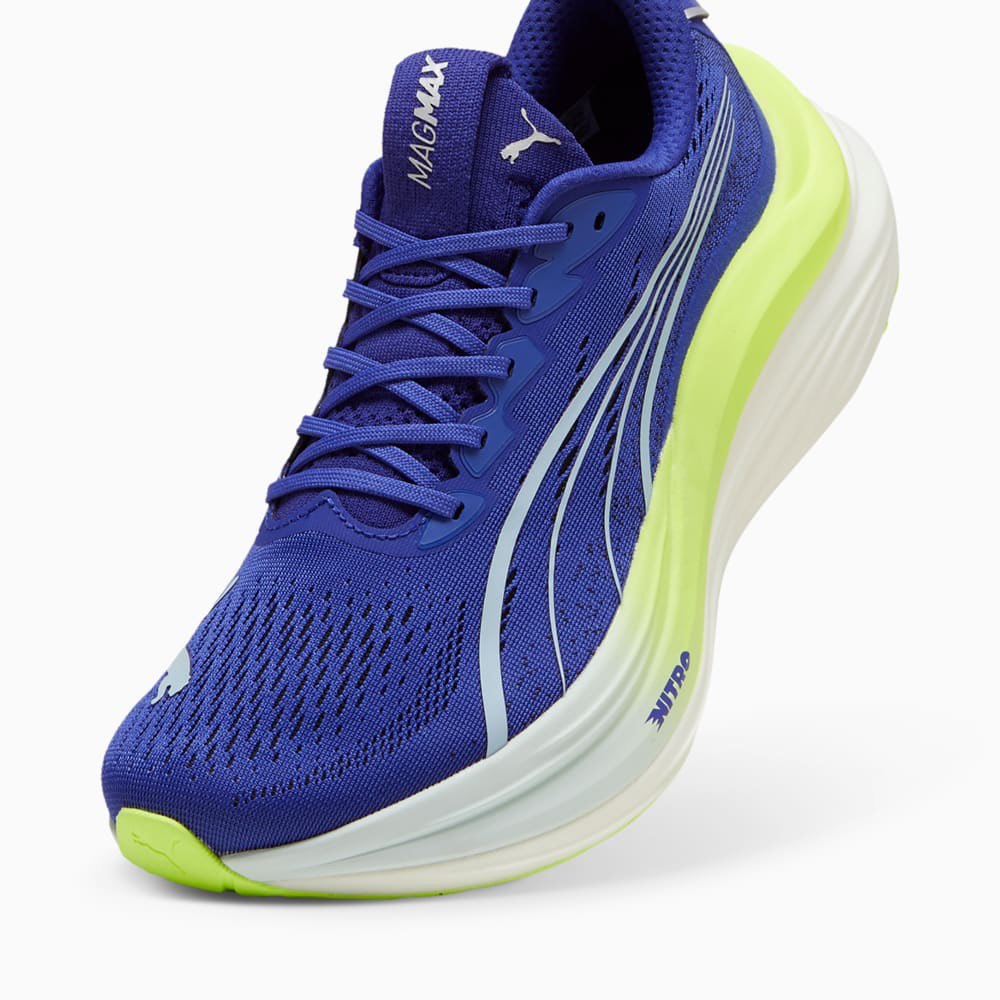 Tênis Puma MagMax NITRO - Azul com Verde