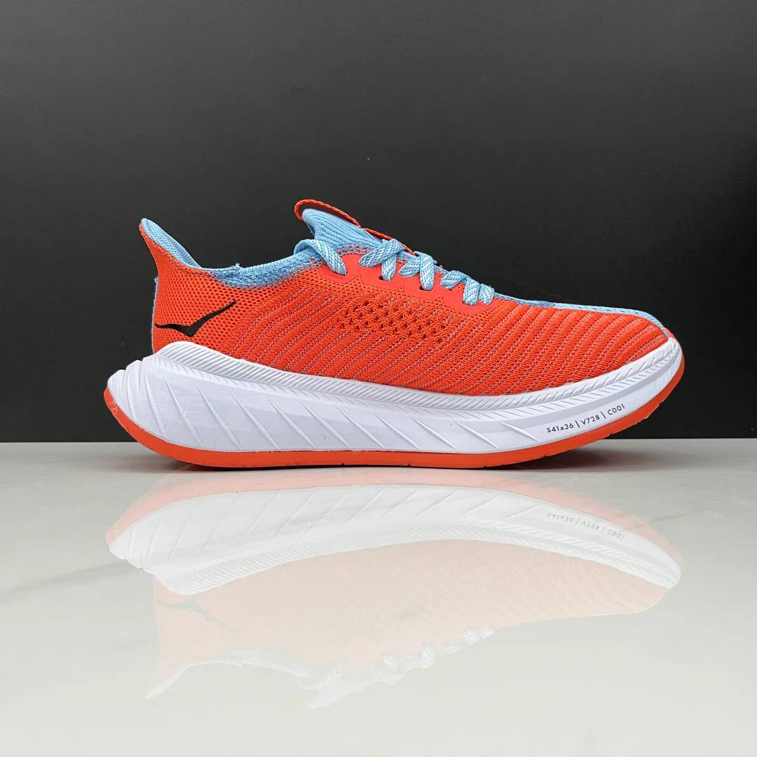 Tênis Hoka Carbon X3 - Azul/Vermelho