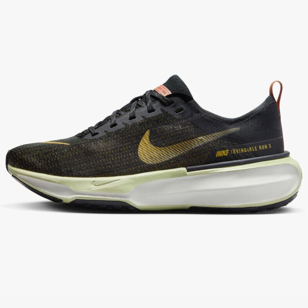 Tênis Nike Invincible Run 3 - Preto/Bronze