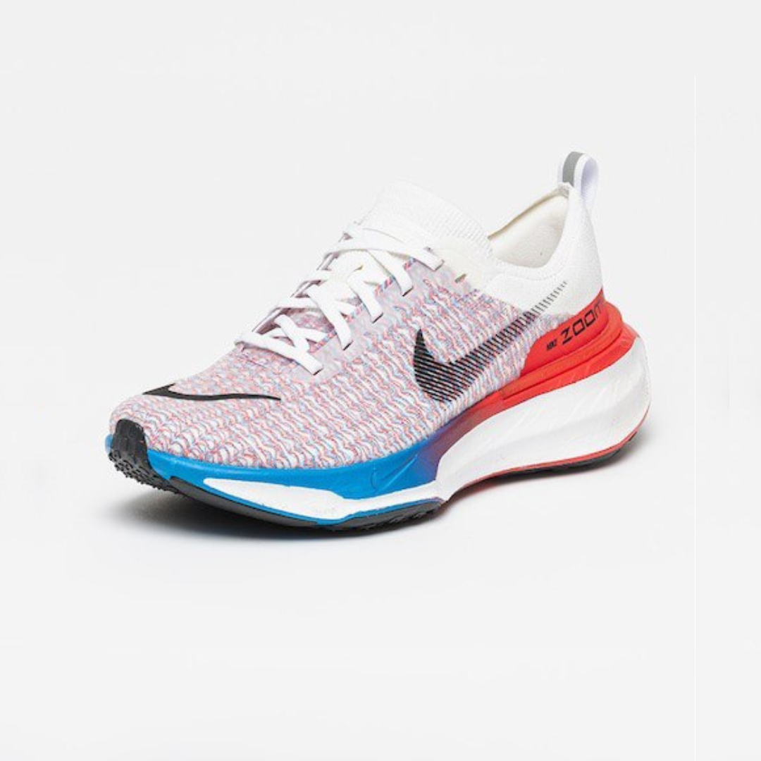 Tênis Nike Invincible Run 3 - Branco/Azul/Vermelho