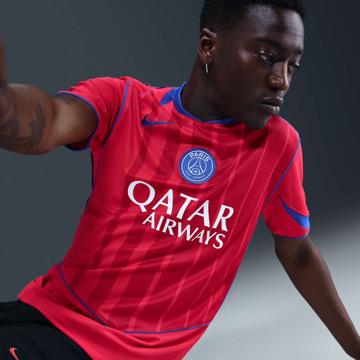 Camisa Paris Saint Germain Nike Total 90 III 2025/26 Torcedor