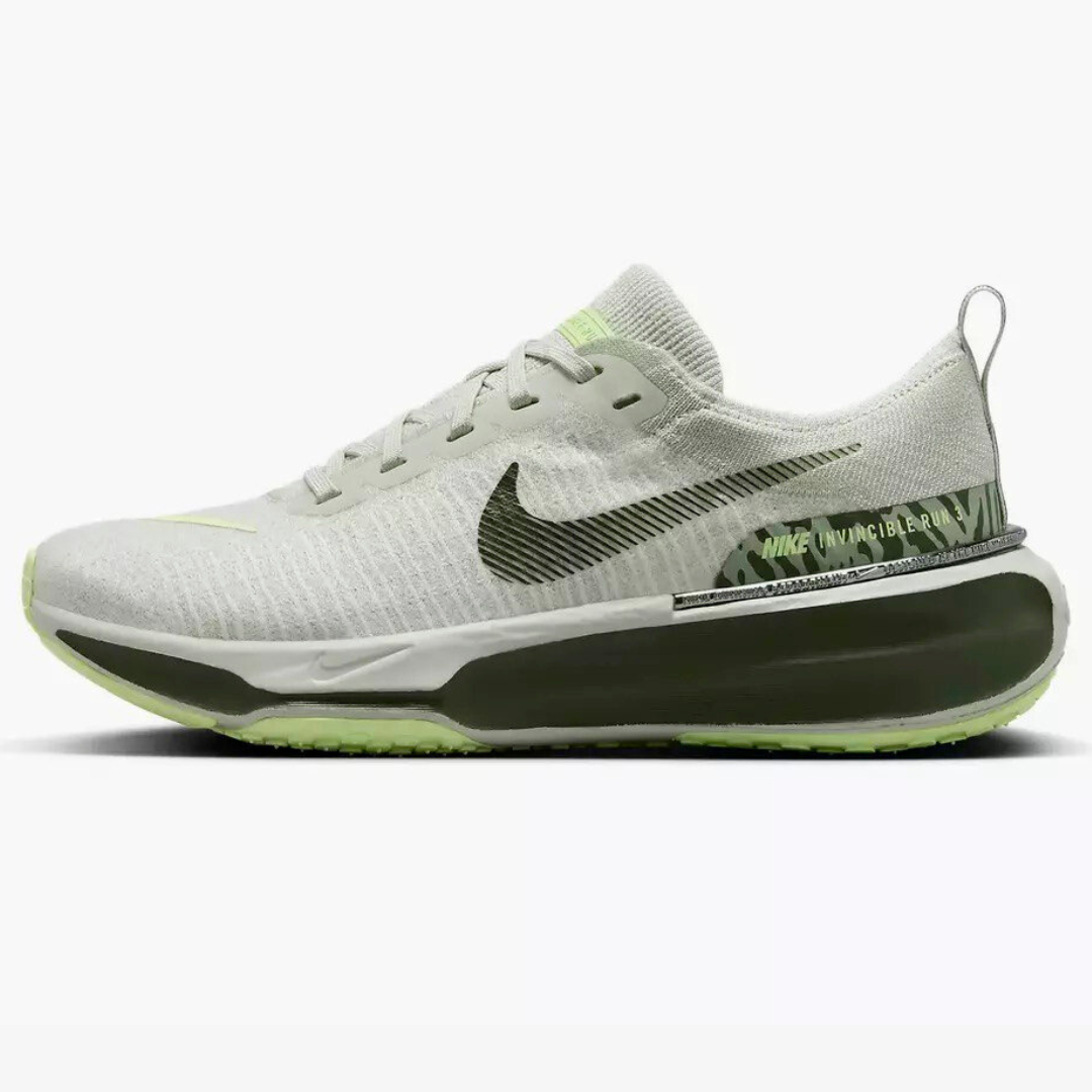 Tênis Nike Invincible Run 3 Premium - Light Bone/Barely Volt