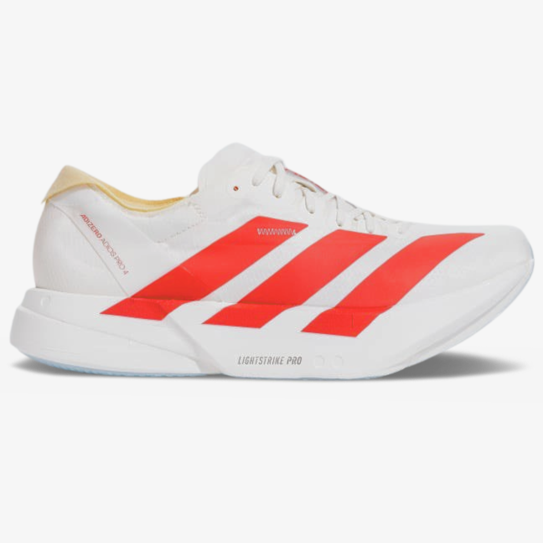 Tênis Adidas Adizero Adios Pro 4 Bege/Vermelho