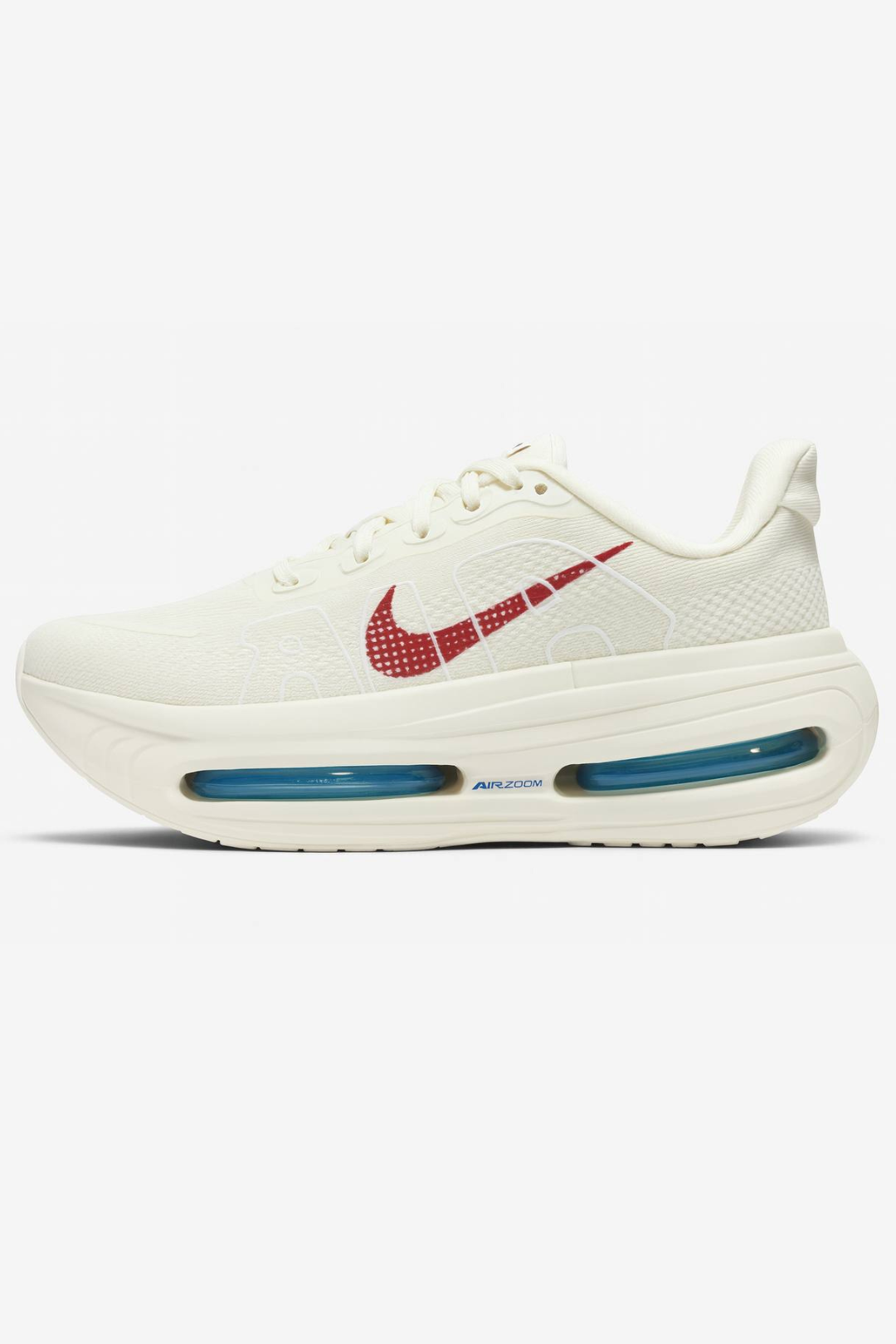 Tênis Nike Vomero Premium - Bege/Vermelho