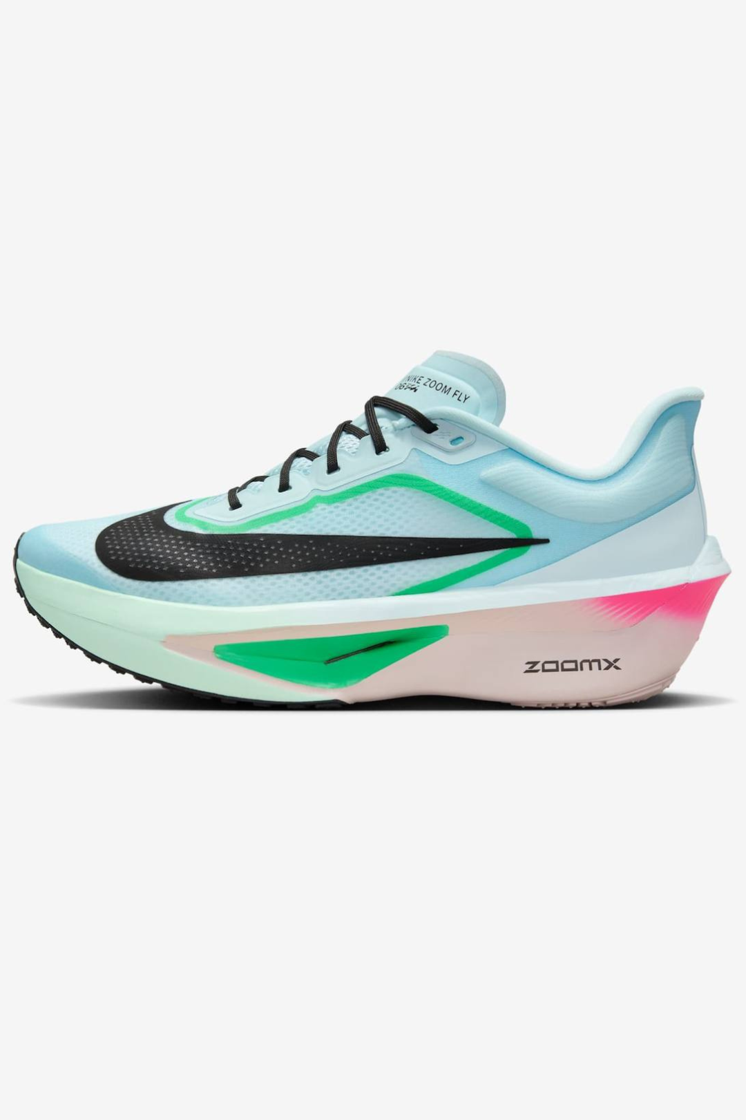 Tênis Nike Zoom Fly 6 - Gelo Glacial/Verde/Preto