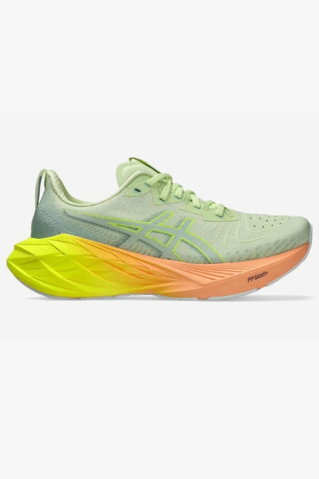 Tênis Asics Novablast™ 4 Paris - Verde/Laranja
