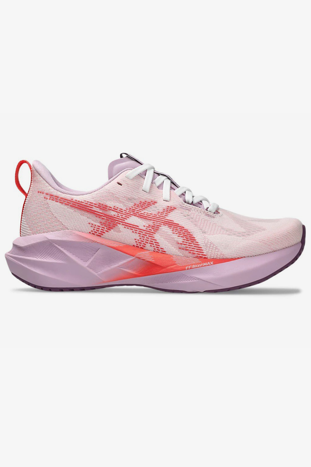 Tênis Asics Novablast 5 - Rosa/Vermelho