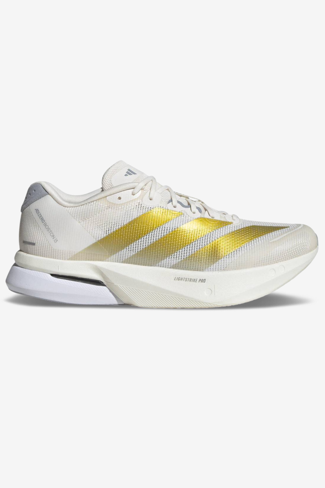 Tênis Adidas Adizero Boston 13 Bege/Dourado