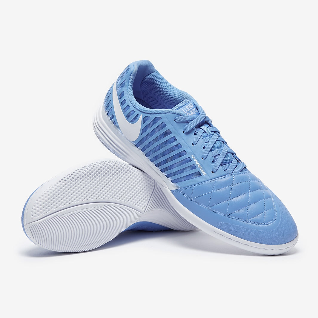 Chuteira Nike Lunar Gato 2 Futsal - University Blue/White/University Blue