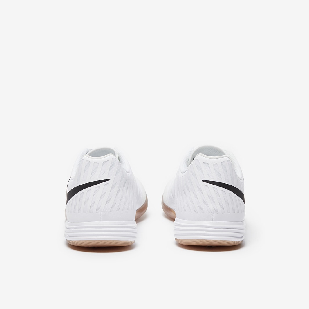 Chuteira Nike Lunar Gato 2 Futsal - White/White/Gum Light Brown