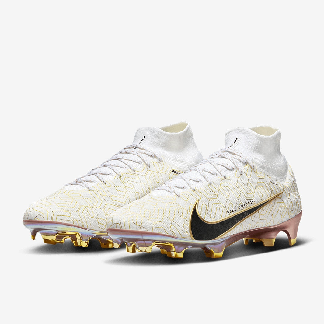 Chuteira Nike Air Zoom Mercurial Superfly 9 Elite United Golden