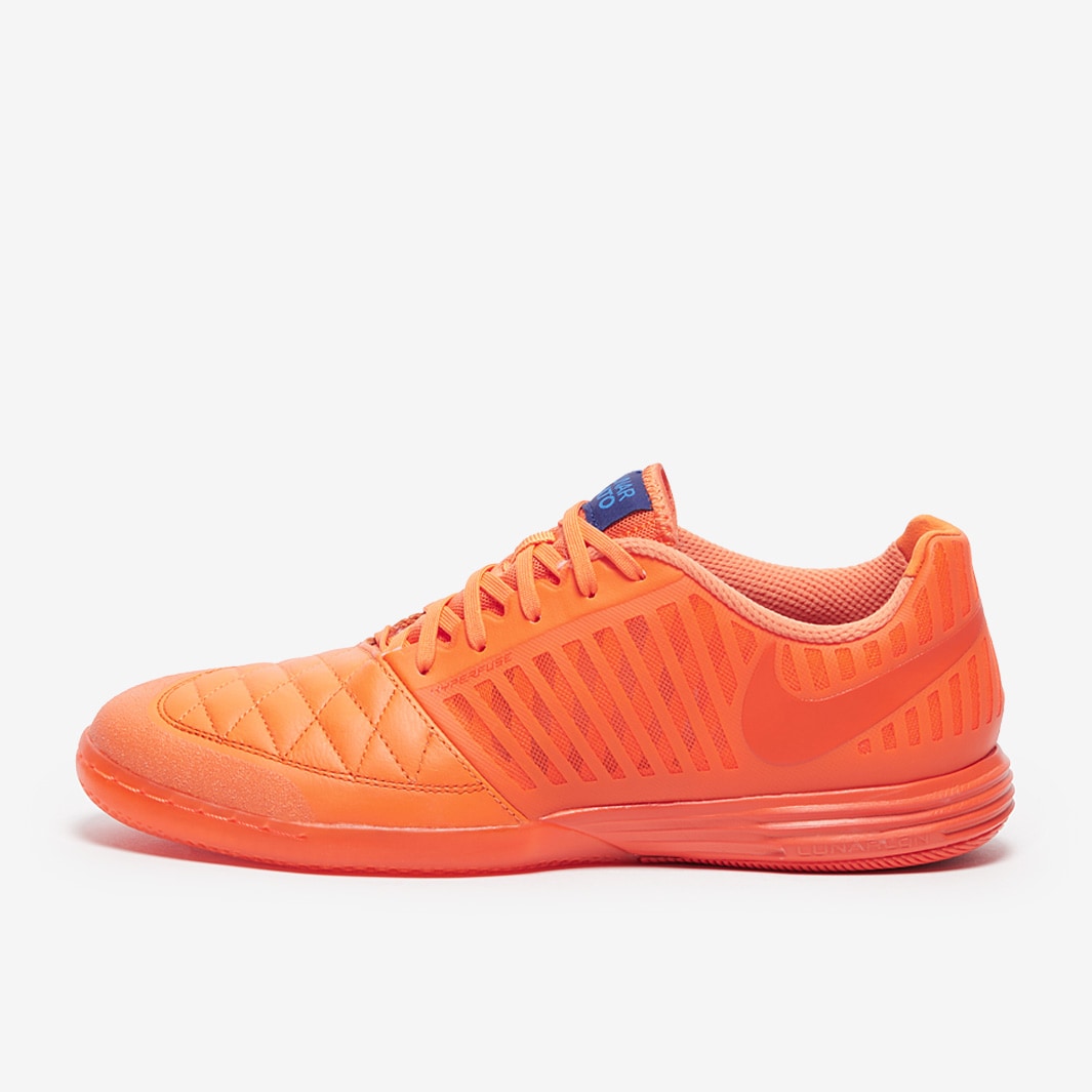 Chuteira Nike Lunar Gato 2 Futsal - Bright Mandarin/Bright Mandarin