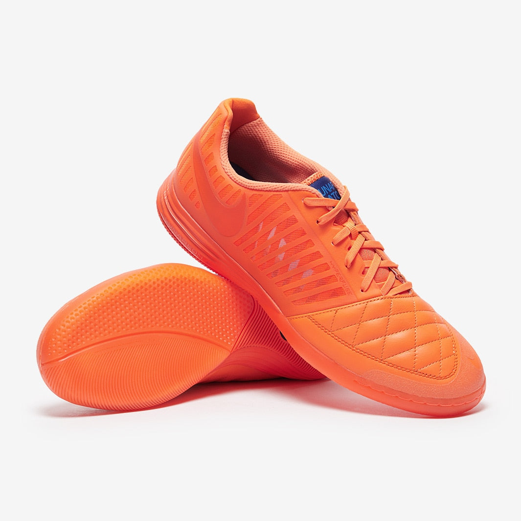 Chuteira Nike Lunar Gato 2 Futsal - Bright Mandarin/Bright Mandarin
