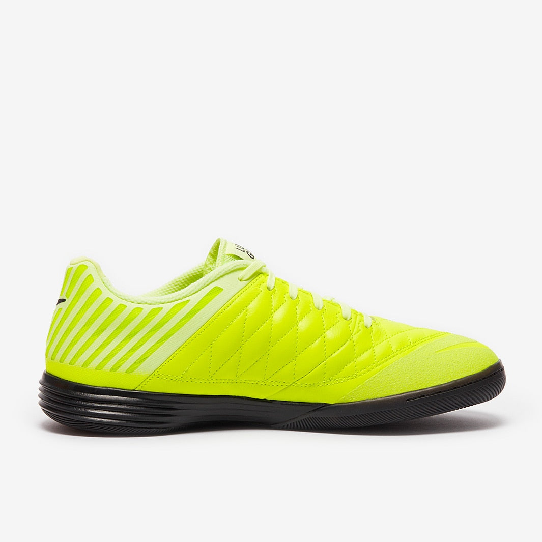 Chuteira Nike Lunar Gato 2 Futsal - Black/Volt