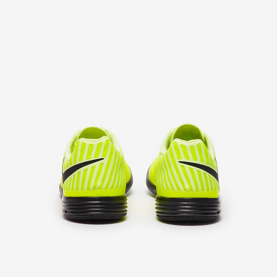Chuteira Nike Lunar Gato 2 Futsal - Black/Volt