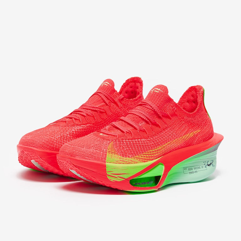 Tênis Nike Air Zoom Alphafly Next% 3 Bright Crimson/Cave Purple/Lime Blast