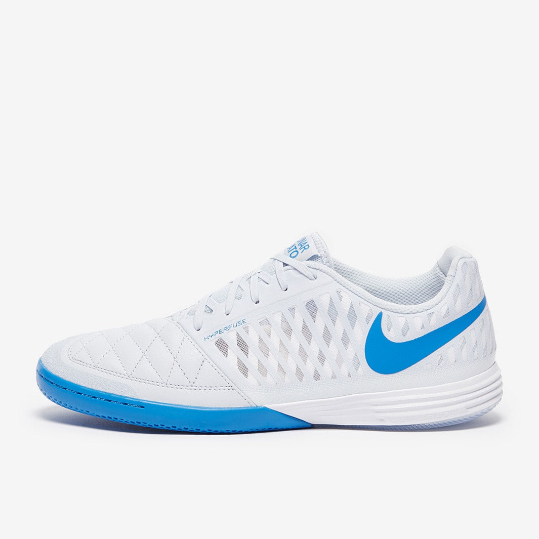Chuteira Nike Lunar Gato 2 Futsal - Football Grey/Lt Photo Blue