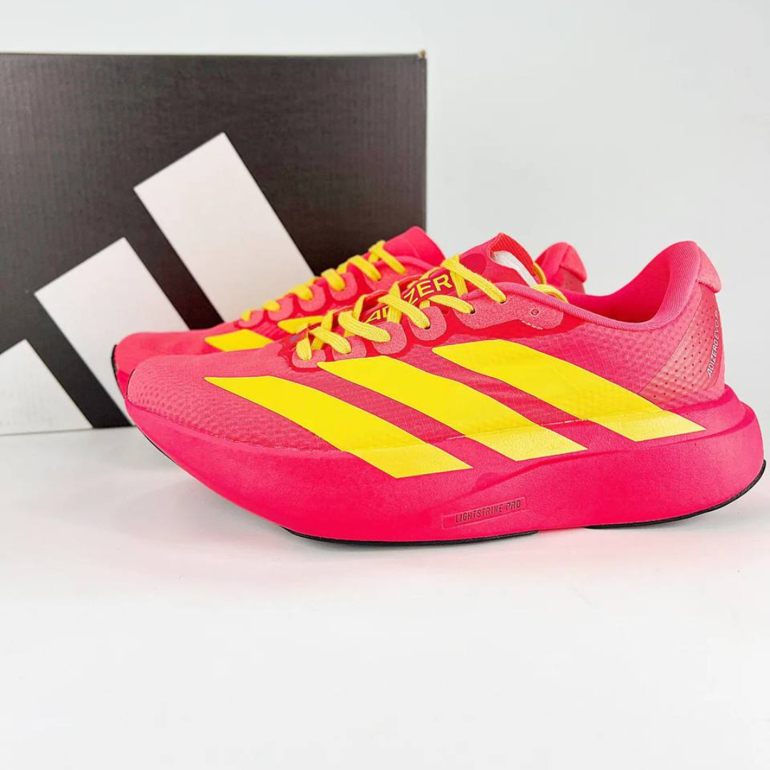 Tênis Adidas Adizero EVO SL - Vermelho/Amarelo