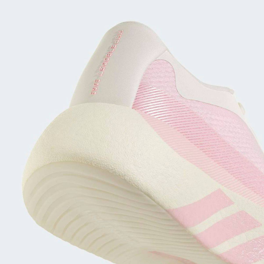 Tênis Adidas Hyperboost Edge - Branco/Rosa