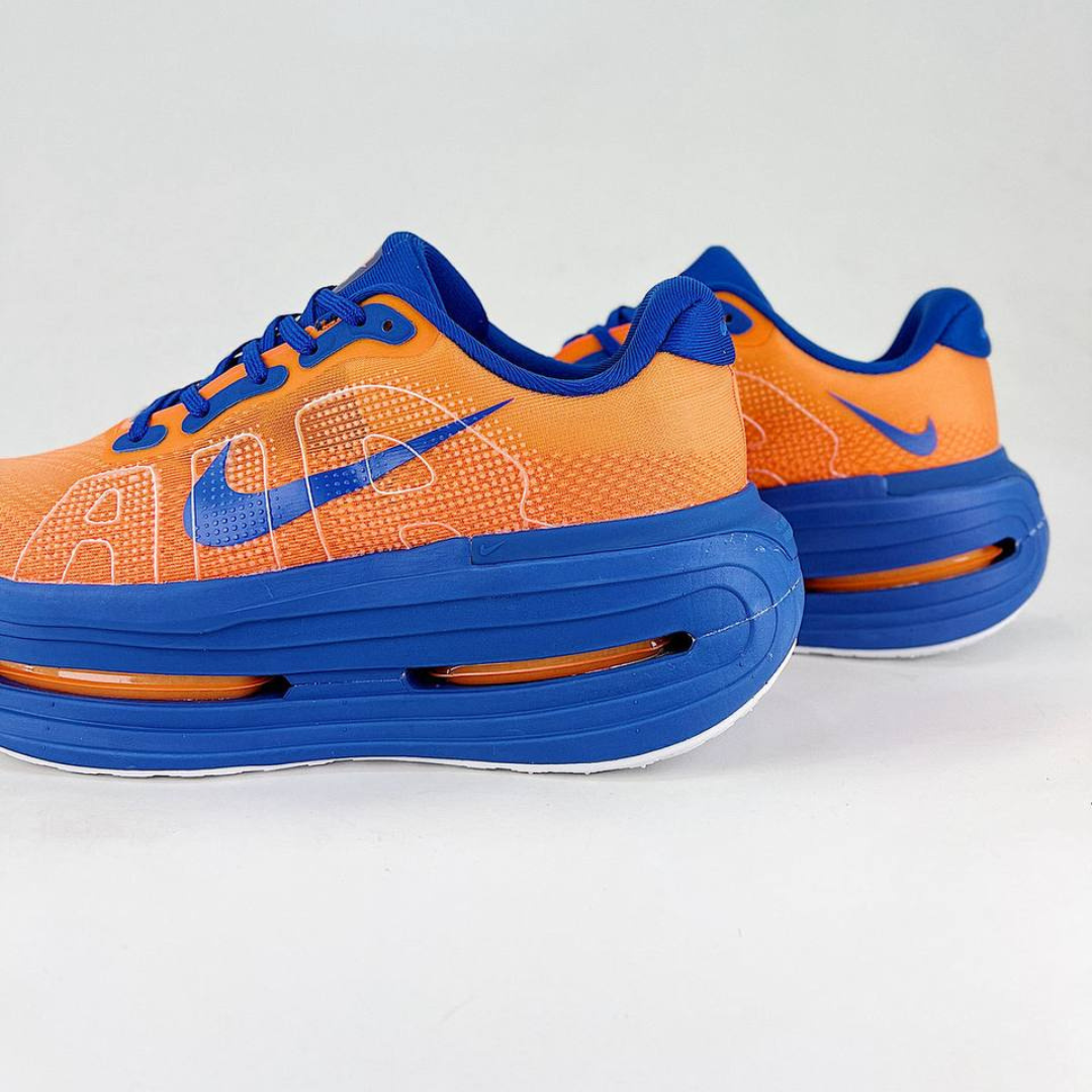 Tênis Nike Vomero Premium - Laranja/Azul/Branco
