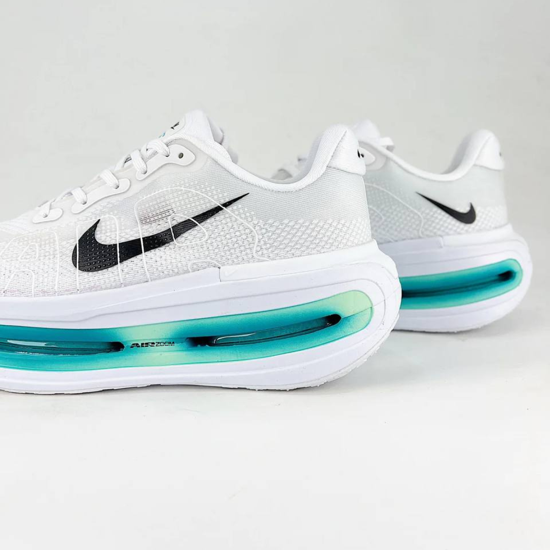 Tênis Nike Vomero Premium - Branco/Azul Turquesa