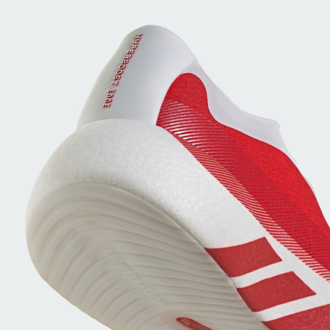 Tênis Adidas Hyperboost Edge - Branco/Vermelho