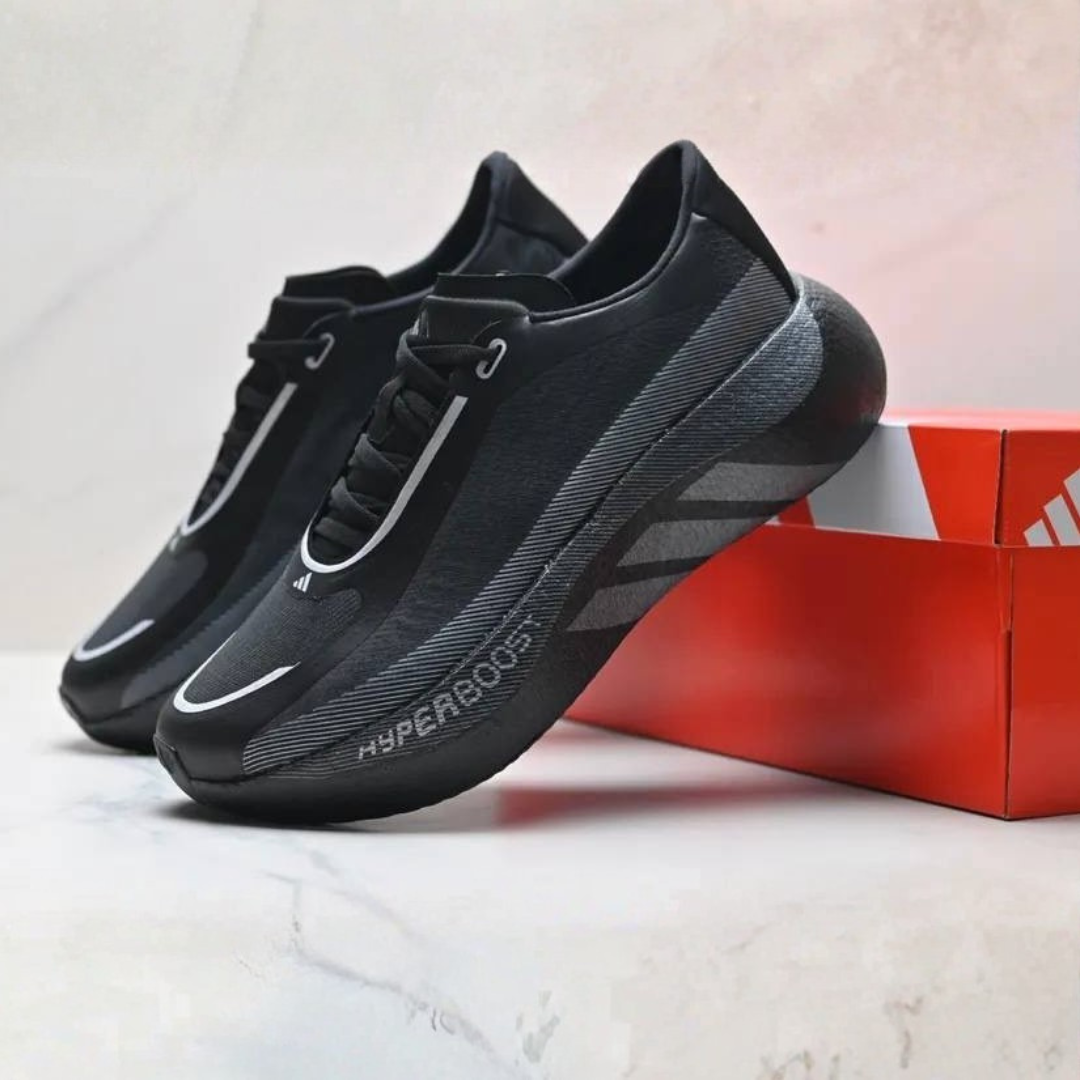 Tênis Adidas Hyperboost Edge - Preto/Cinza Metálico