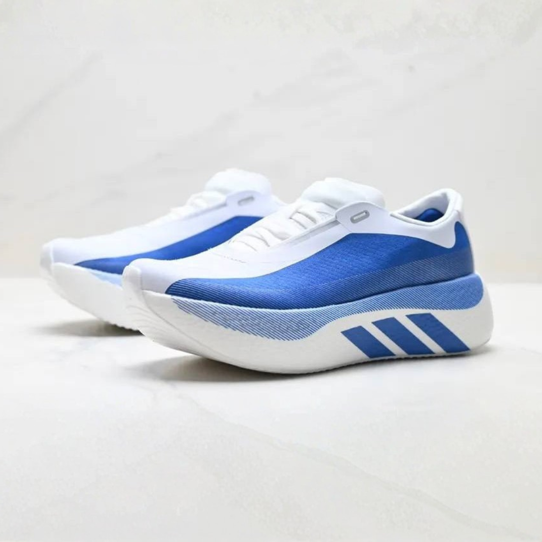 Tênis Adidas Hyperboost Edge - Branco/Azul Marinho
