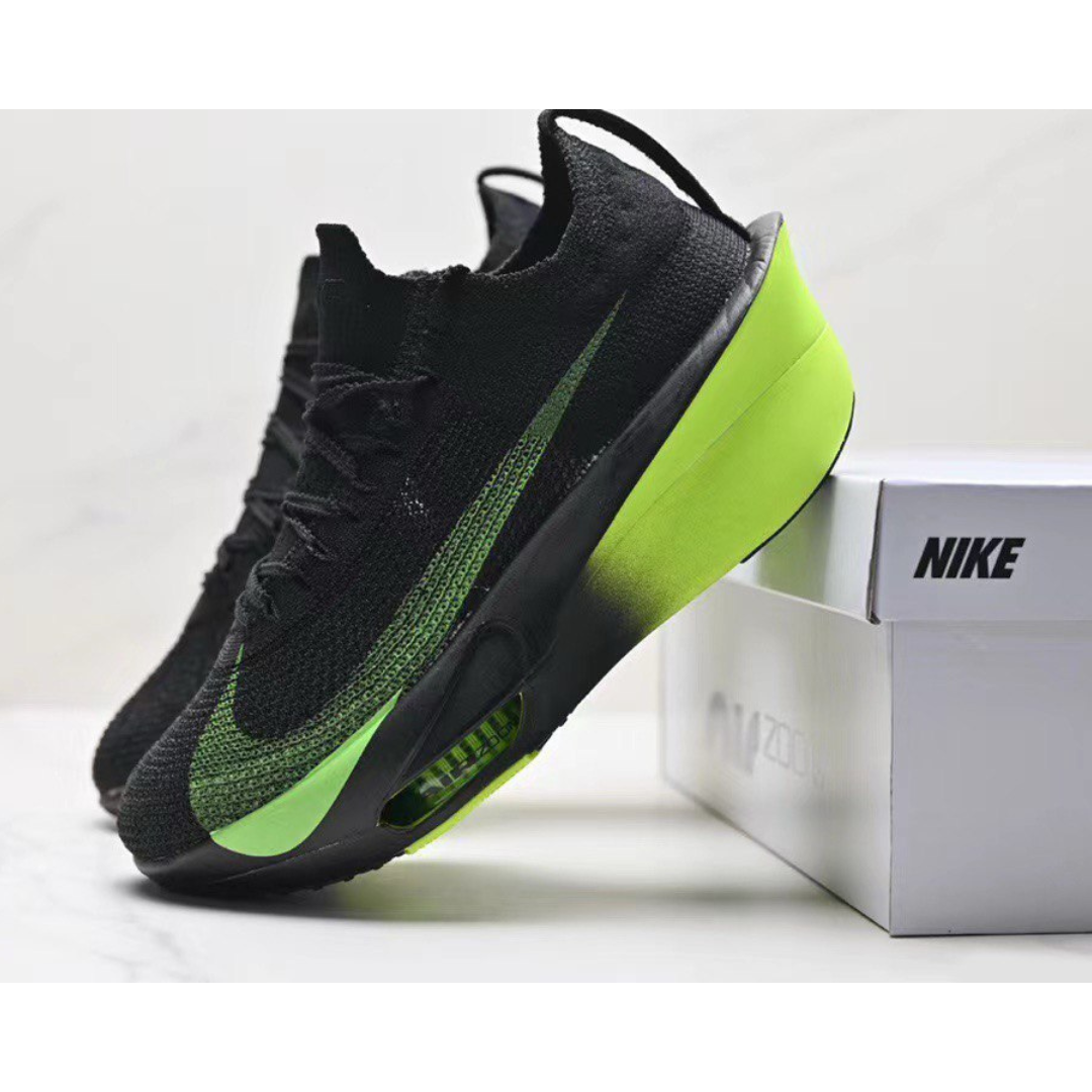 Tênis Nike ZoomX ALPHAFLY Next% 3 - Preto/Verde