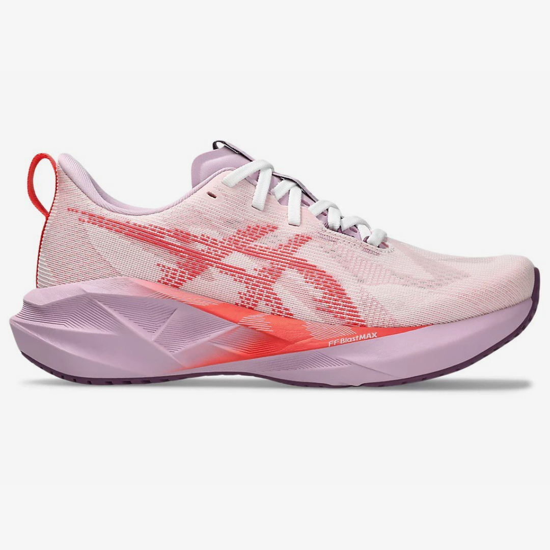 Tênis Asics Novablast 5 - Rosa/Vermelho