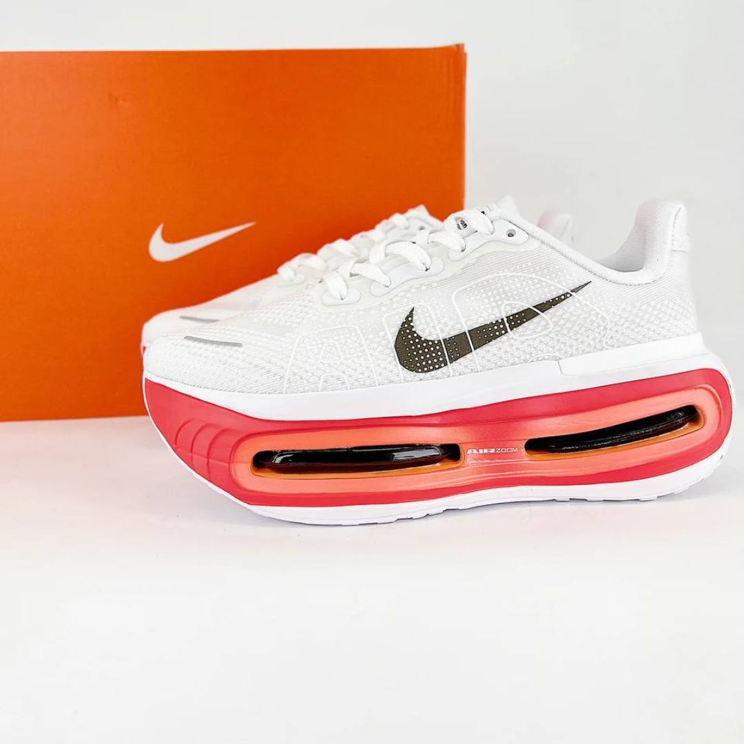 Tênis Nike Vomero Premium - Branco/Vermelho