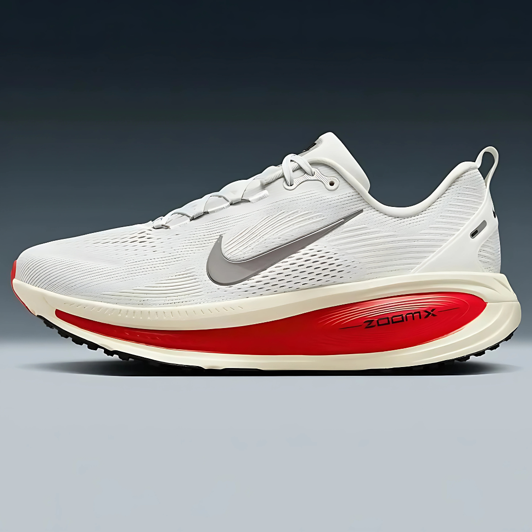 Tênis Nike Vomero 18 - Branco/Vermelho
