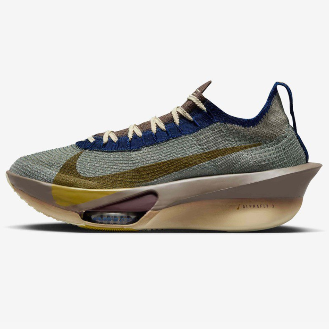 Tênis Nike ZoomX ALPHAFLY Next% 3 Premium - Marrom/Cinza
