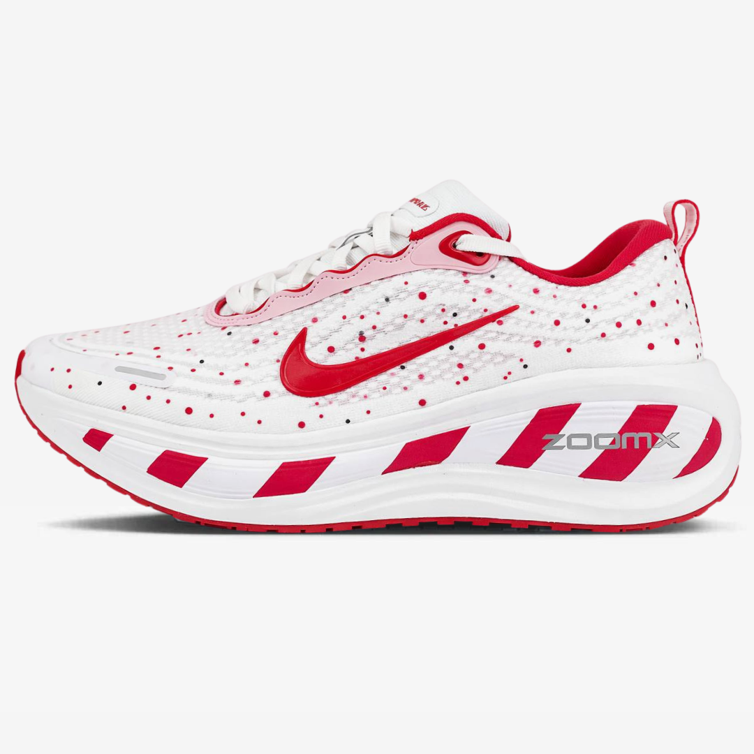Tênis Nike Vomero Plus - Branco/Vermelho Carmim