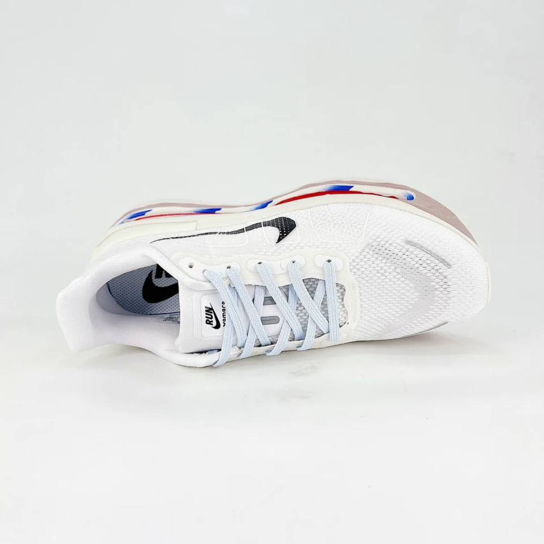 Tênis Nike Vomero Premium - Branco/Azul/Vermelho