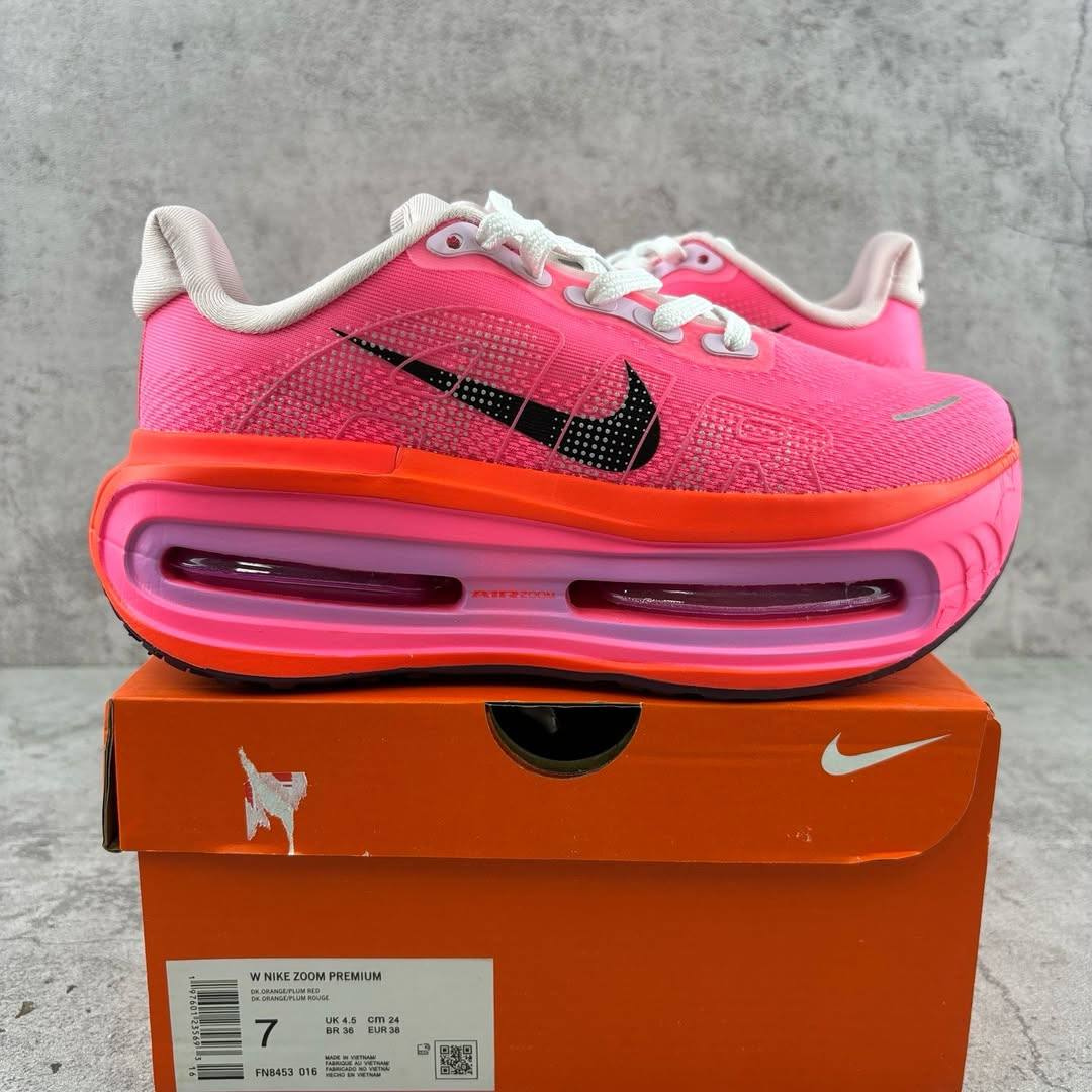 Tênis Nike Vomero Premium - Rosa/Laranja