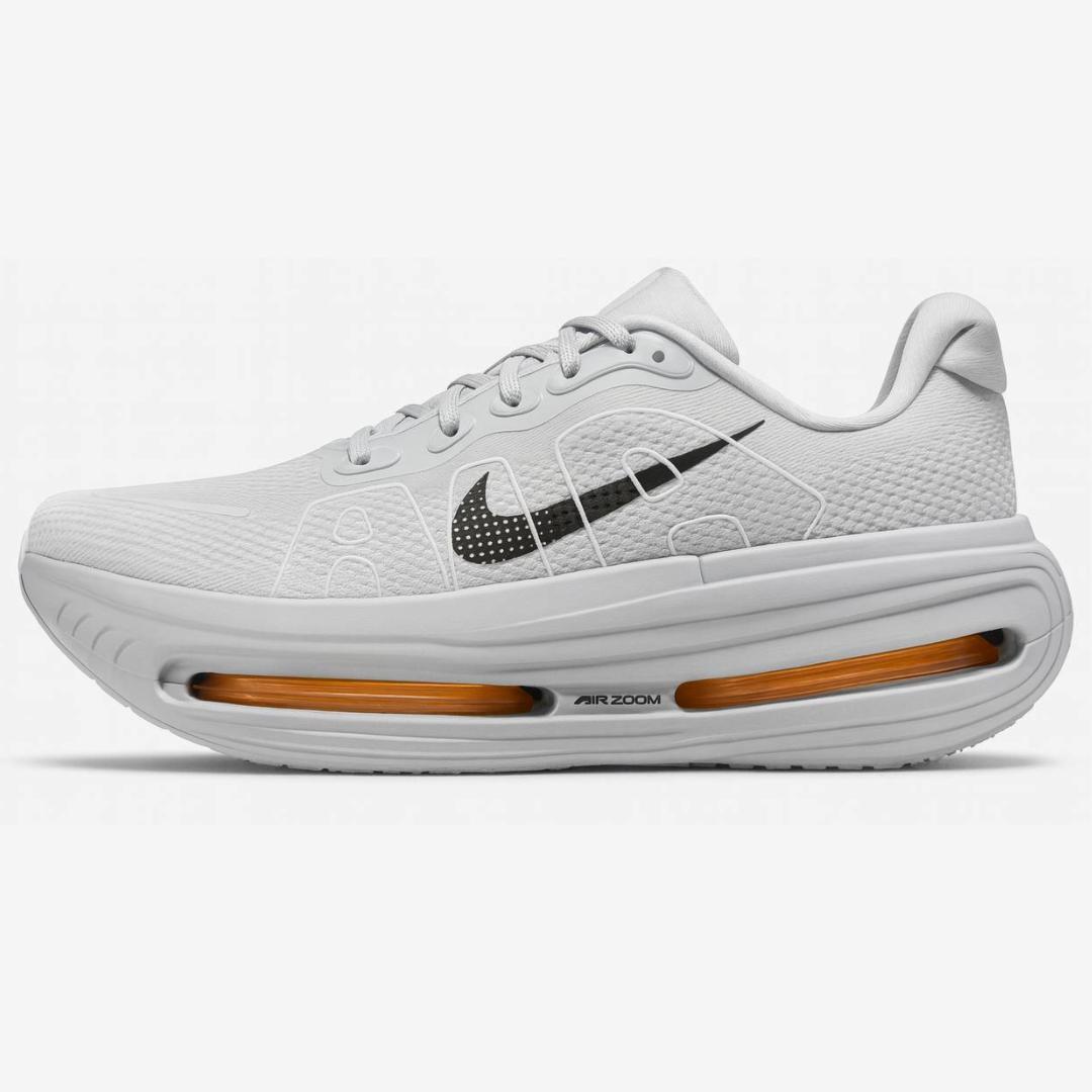 Tênis Nike Vomero Premium - Cinza/Laranja